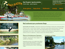 Tablet Screenshot of nadbugiem.agrowakacje.pl
